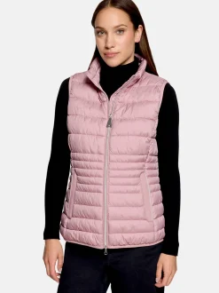 Betty Barclay Damen Steppweste in rosa