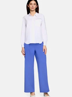 Betty Barclay Damen Stoffhose in blau