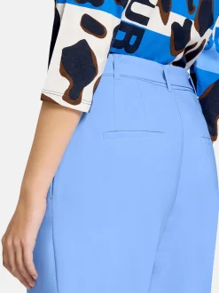Betty Barclay Damen Stoffhose in hellblau blau