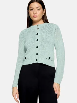 Betty Barclay Damen Strickjacke in mint
