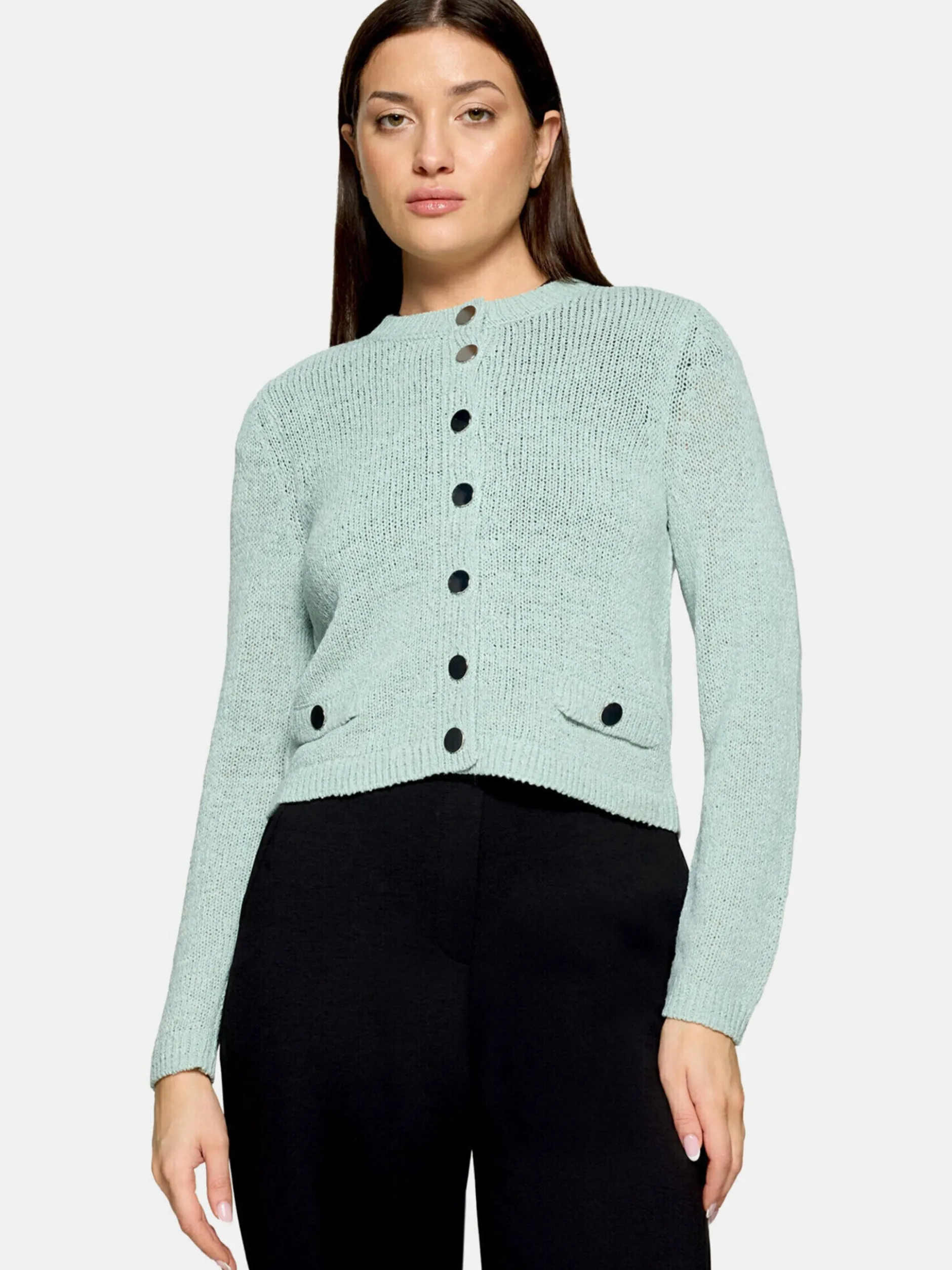 Betty Barclay Damen Strickjacke in mint