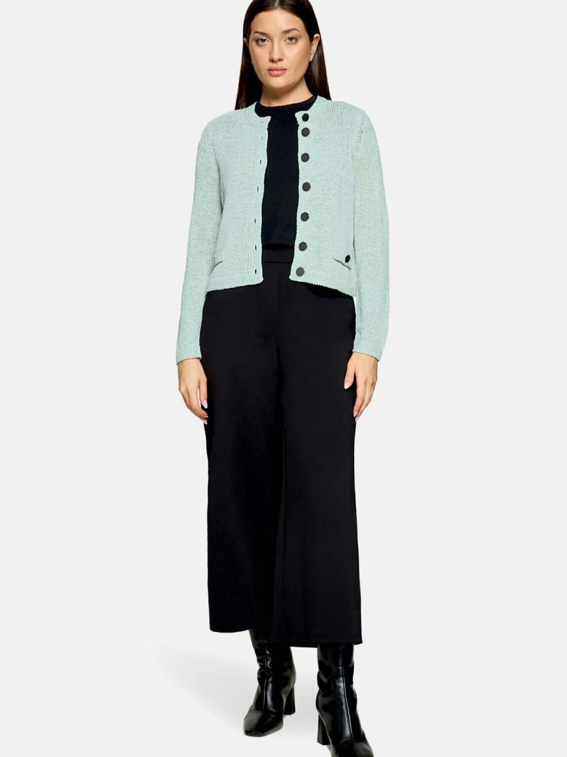 Betty Barclay Damen Strickjacke in mint
