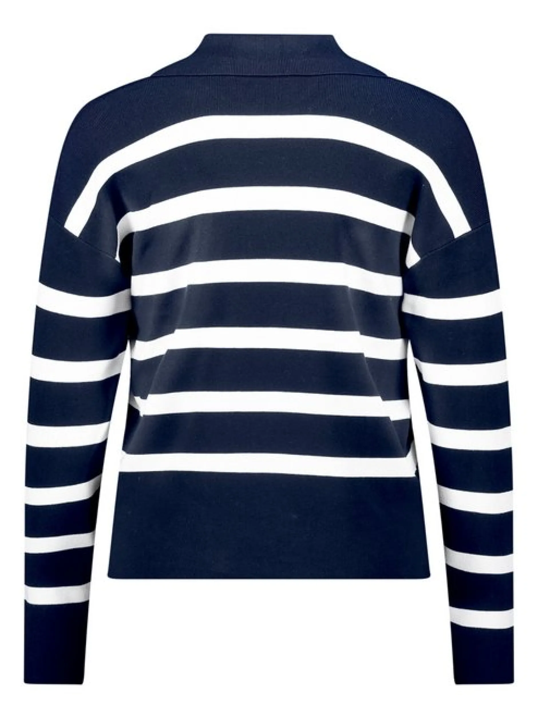 Betty Barclay Damen Strickpullover in marine weiß