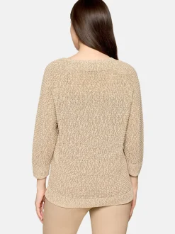 Betty Barclay Damen Strickpullover in beige
