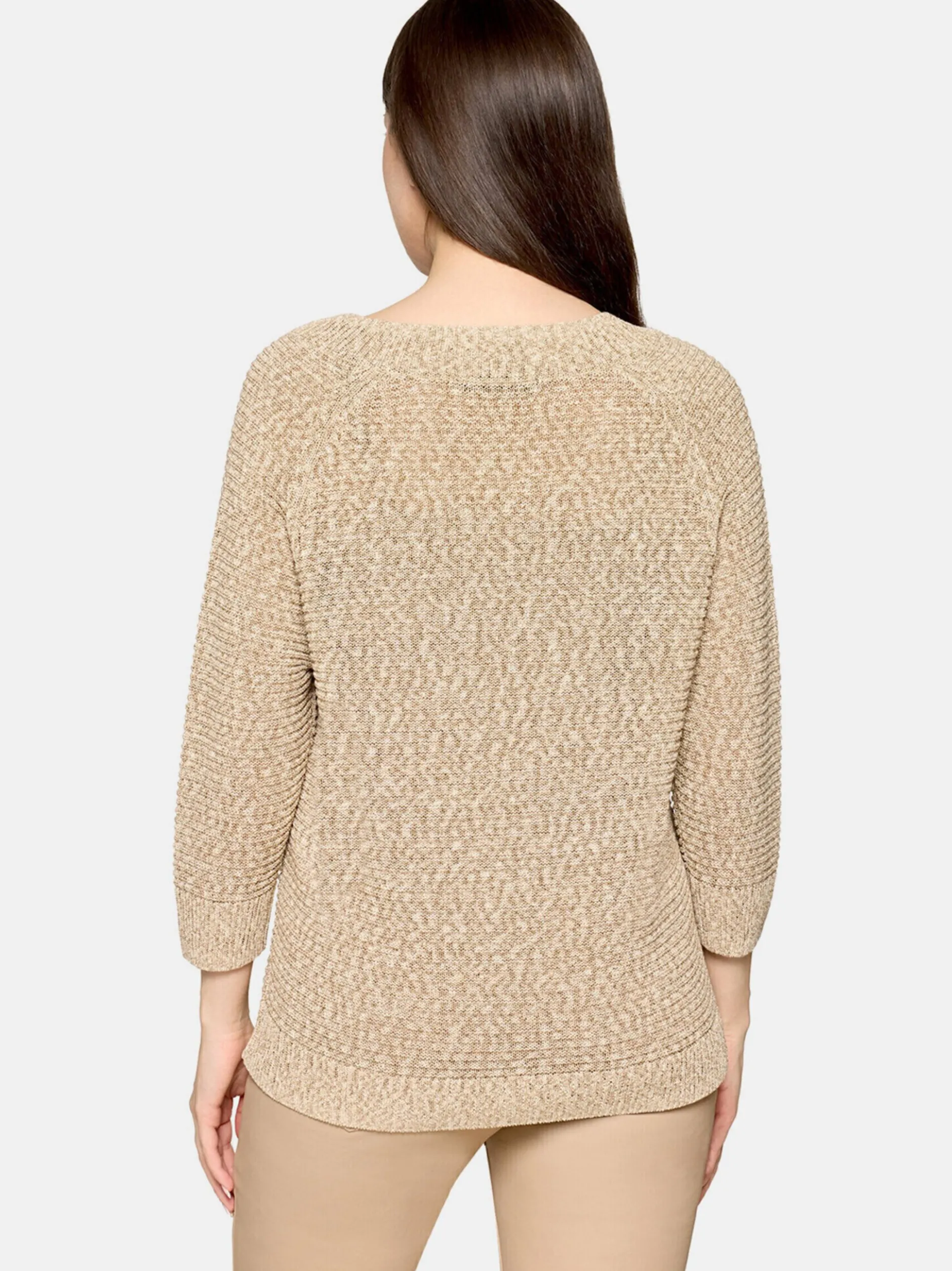 Betty Barclay Damen Strickpullover in beige