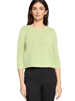 Betty Barclay Damen Strickpullover in kiwi