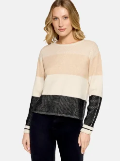 Betty Barclay Damen Strickpullover in schwarz