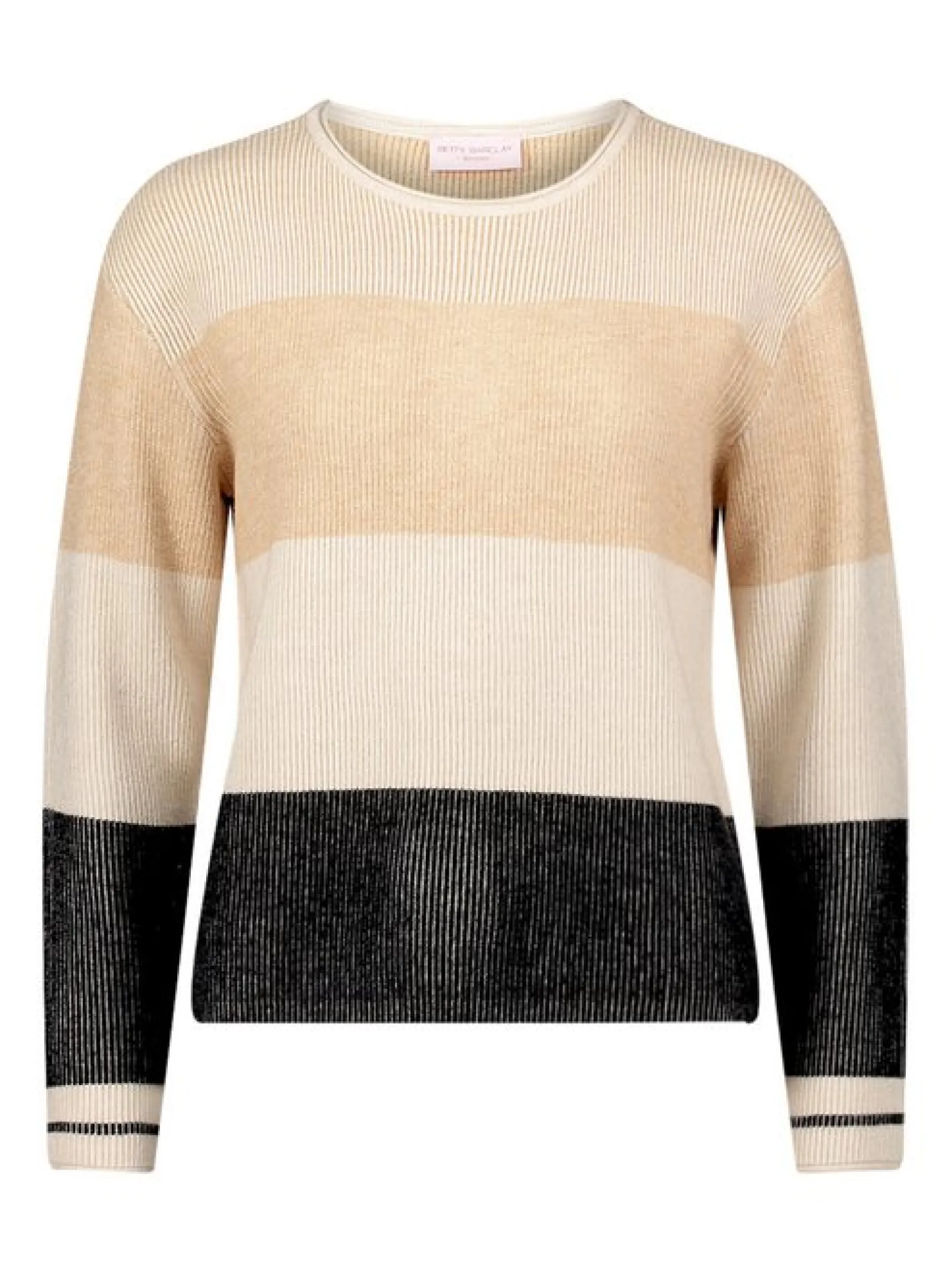 Betty Barclay Damen Strickpullover in schwarz