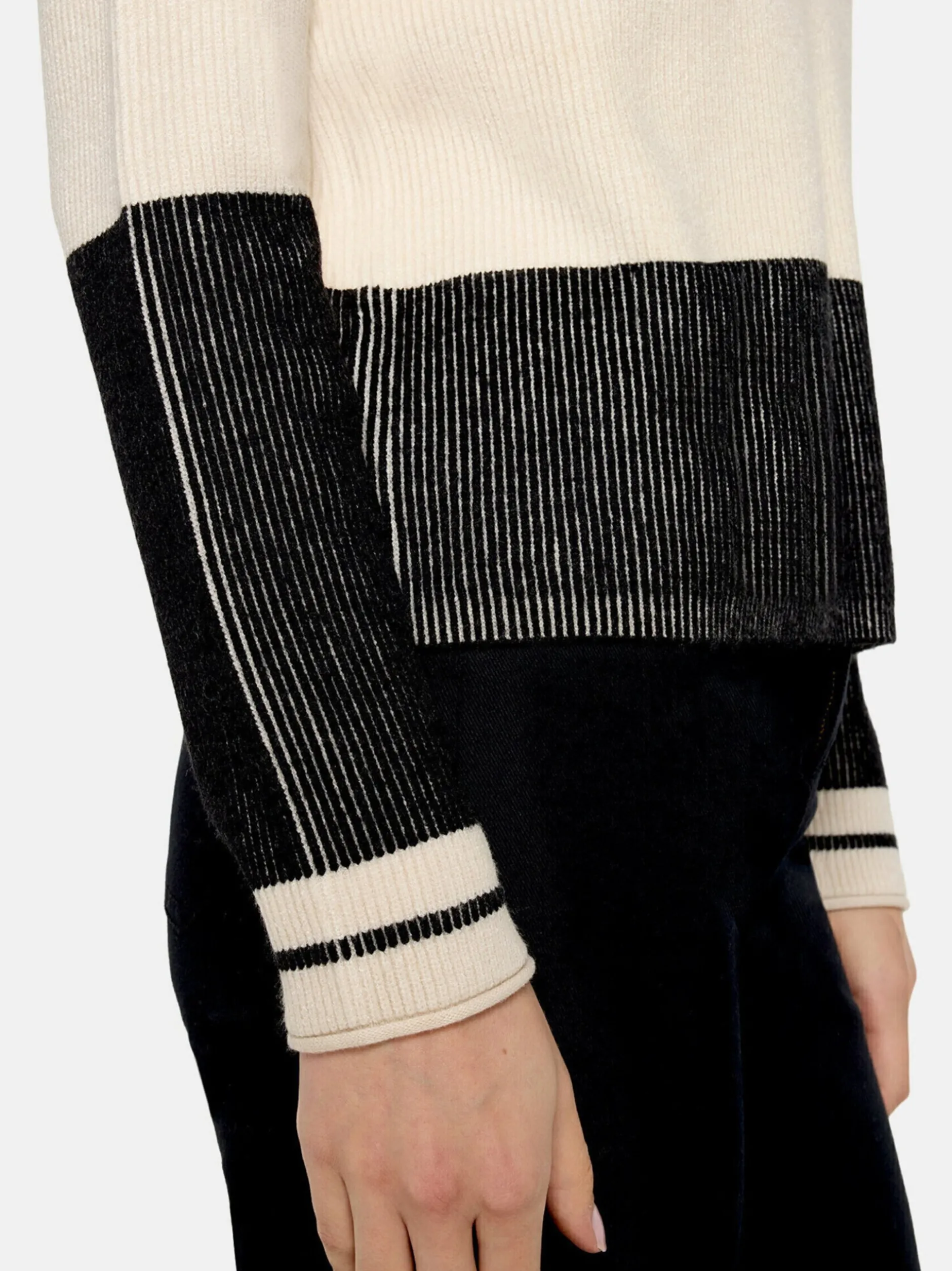 Betty Barclay Damen Strickpullover in schwarz