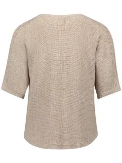 Betty Barclay Damen Strickpullover in beige