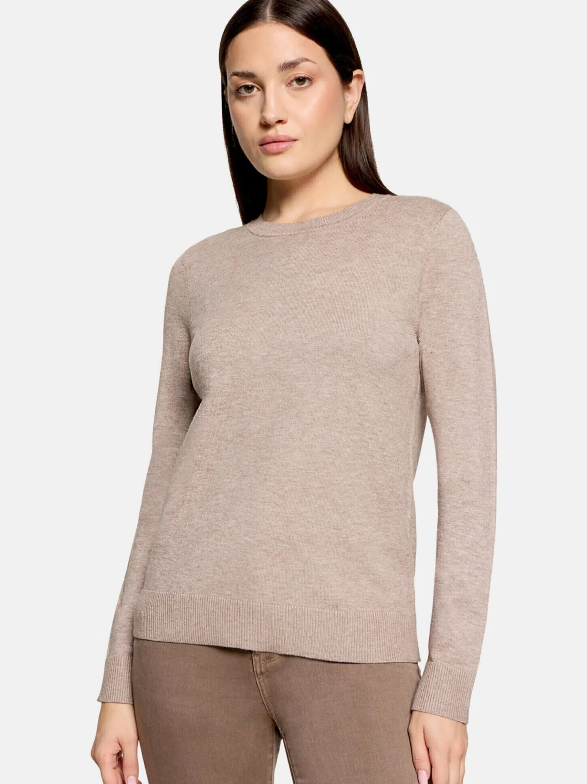 Betty Barclay Damen Strickpullover in beige