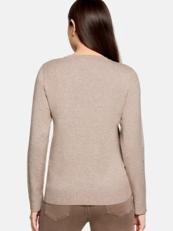 Betty Barclay Damen Strickpullover in beige