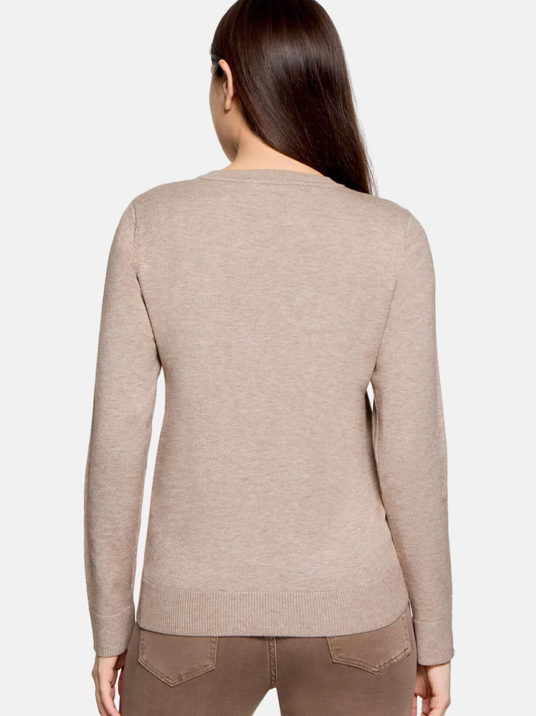 Betty Barclay Damen Strickpullover in beige