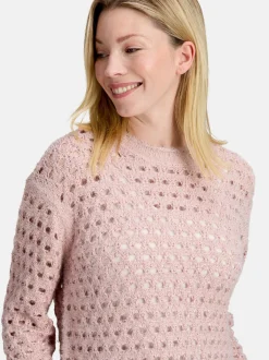 Betty Barclay Damen Strickpullover in rosa altrosa