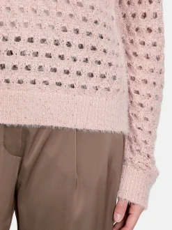 Betty Barclay Damen Strickpullover in rosa altrosa