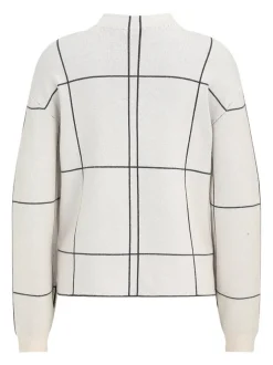 Betty Barclay Damen Strickpullover in beige grau