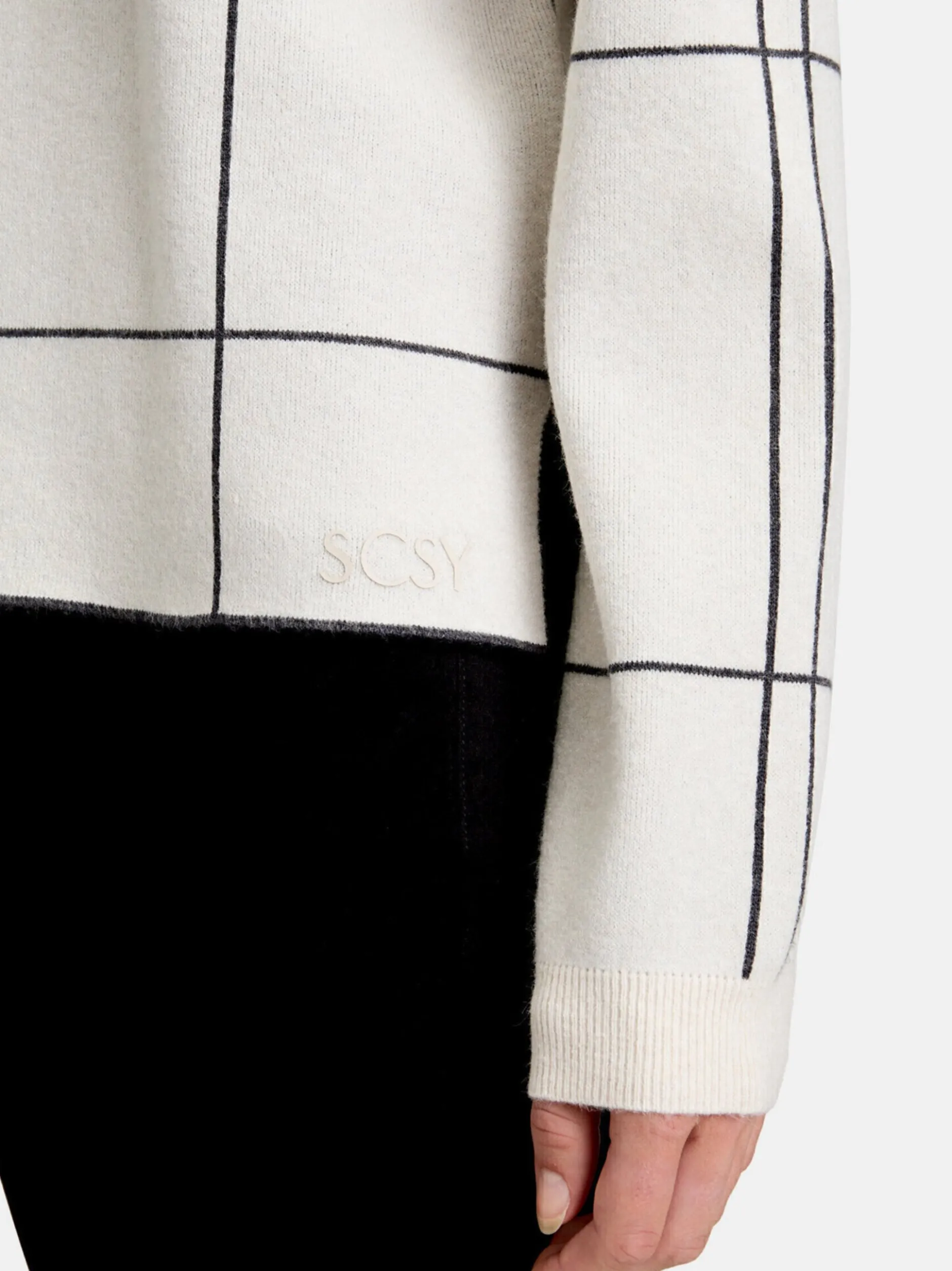 Betty Barclay Damen Strickpullover in beige grau