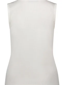 Betty Barclay Damen Top in weiß - Ausschnitt: Rundhals