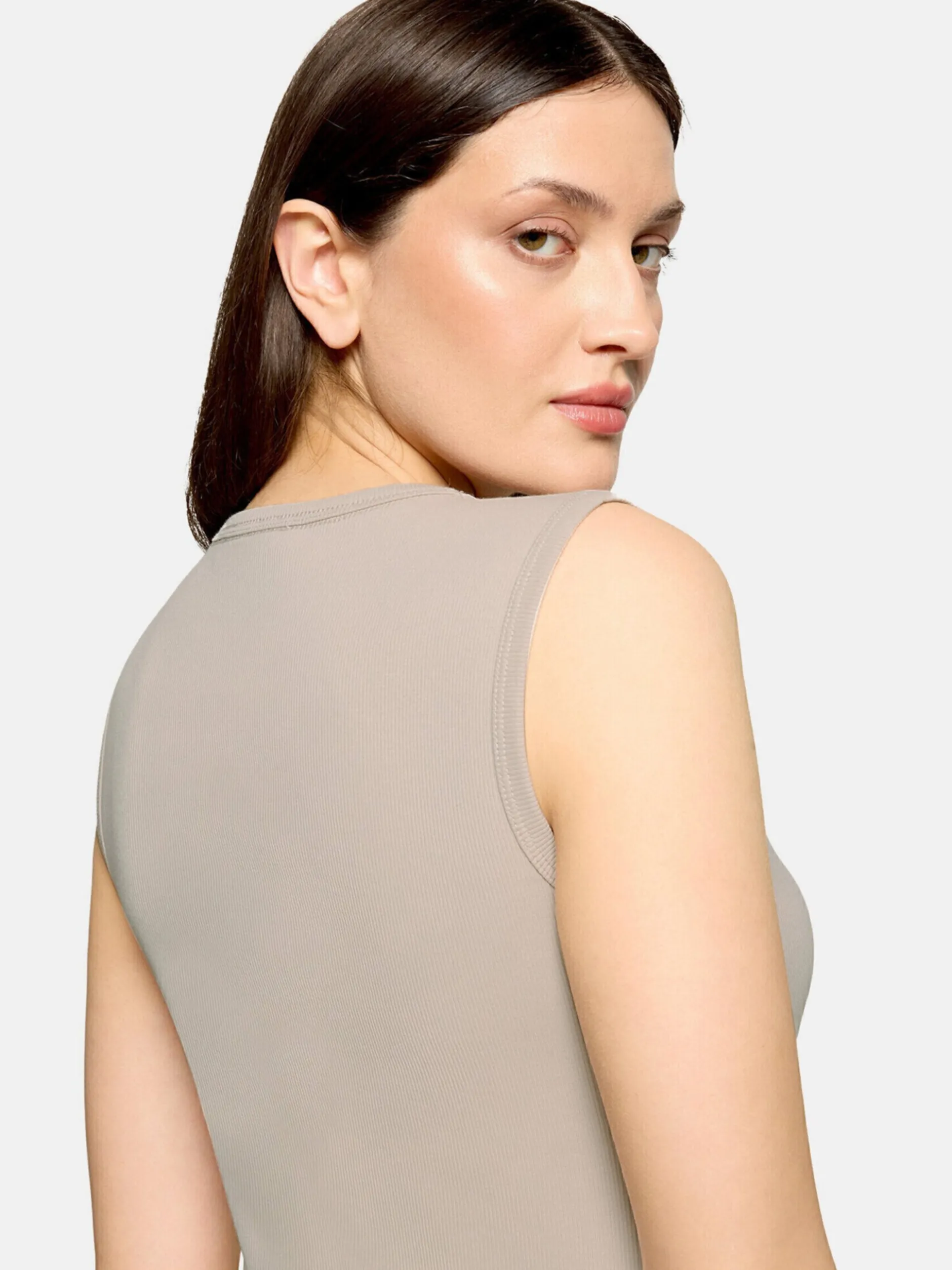 Betty Barclay Damen Trägertop in ecru