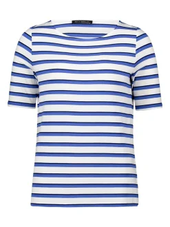 Betty Barclay Damen T-Shirt in blau weiß
