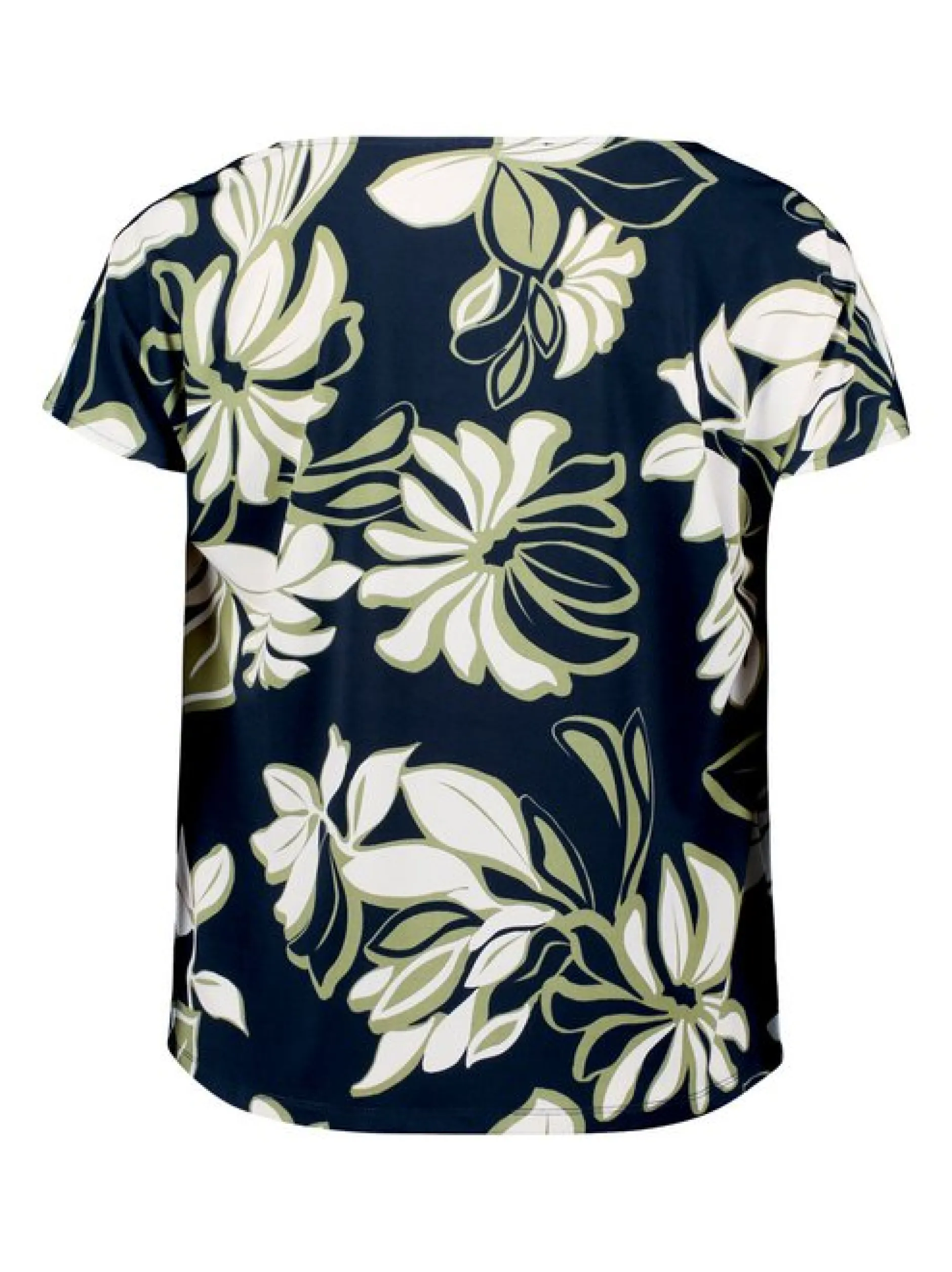 Betty Barclay Damen T-Shirt in blau mehrfarbig