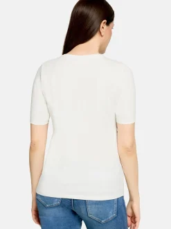 Betty Barclay Damen T-Shirt in ecru