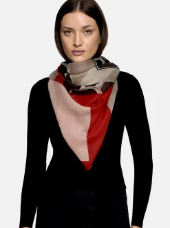 Betty Barclay Damen Tuch in mehrfarbig