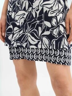 Betty Barclay Damen Wendekleid in schwarz weiß