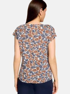 Betty & Co Damen Casual-Shirt in beige braun