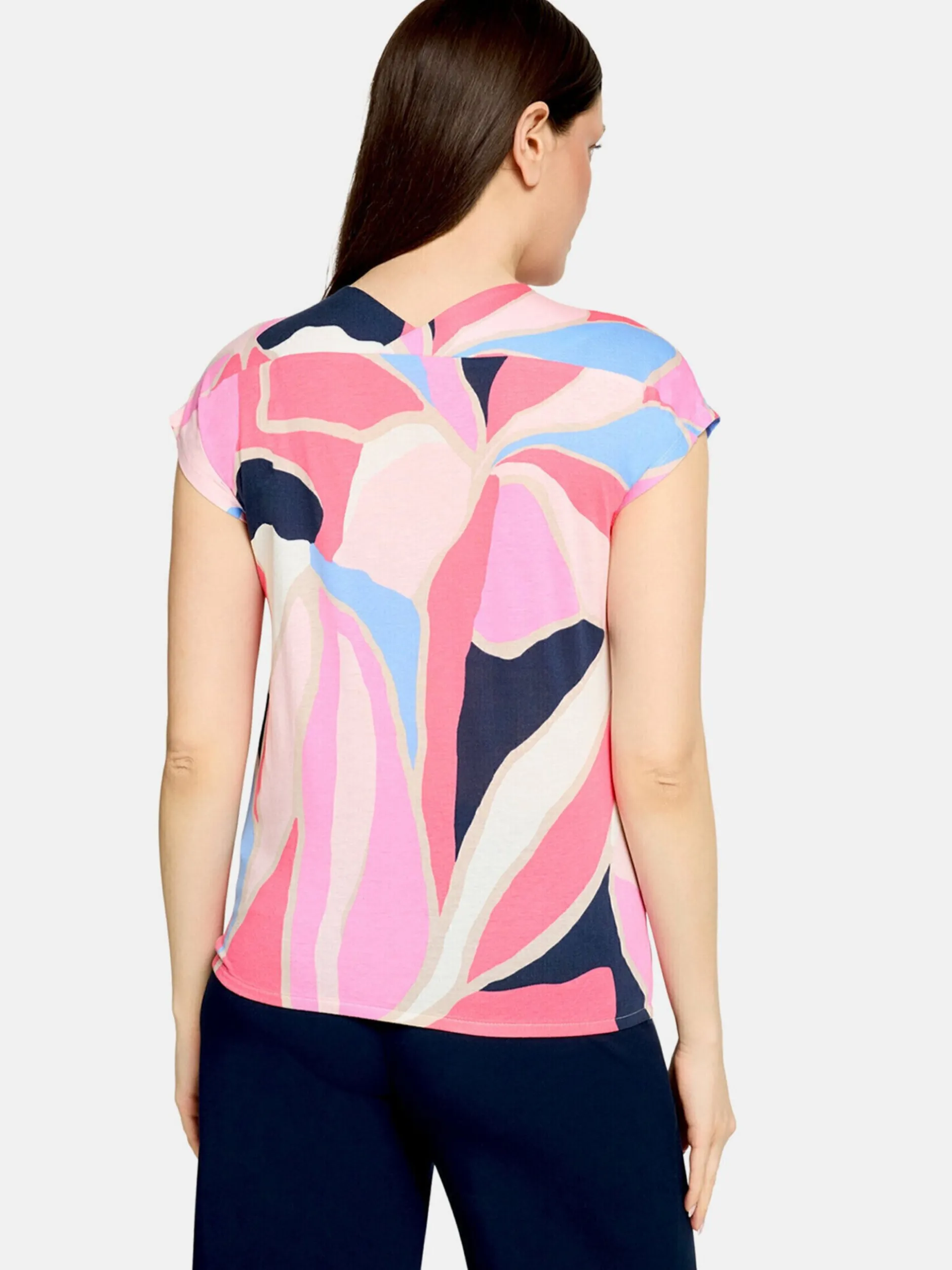 Betty & Co Damen Casual-Shirt in mehrfarbig