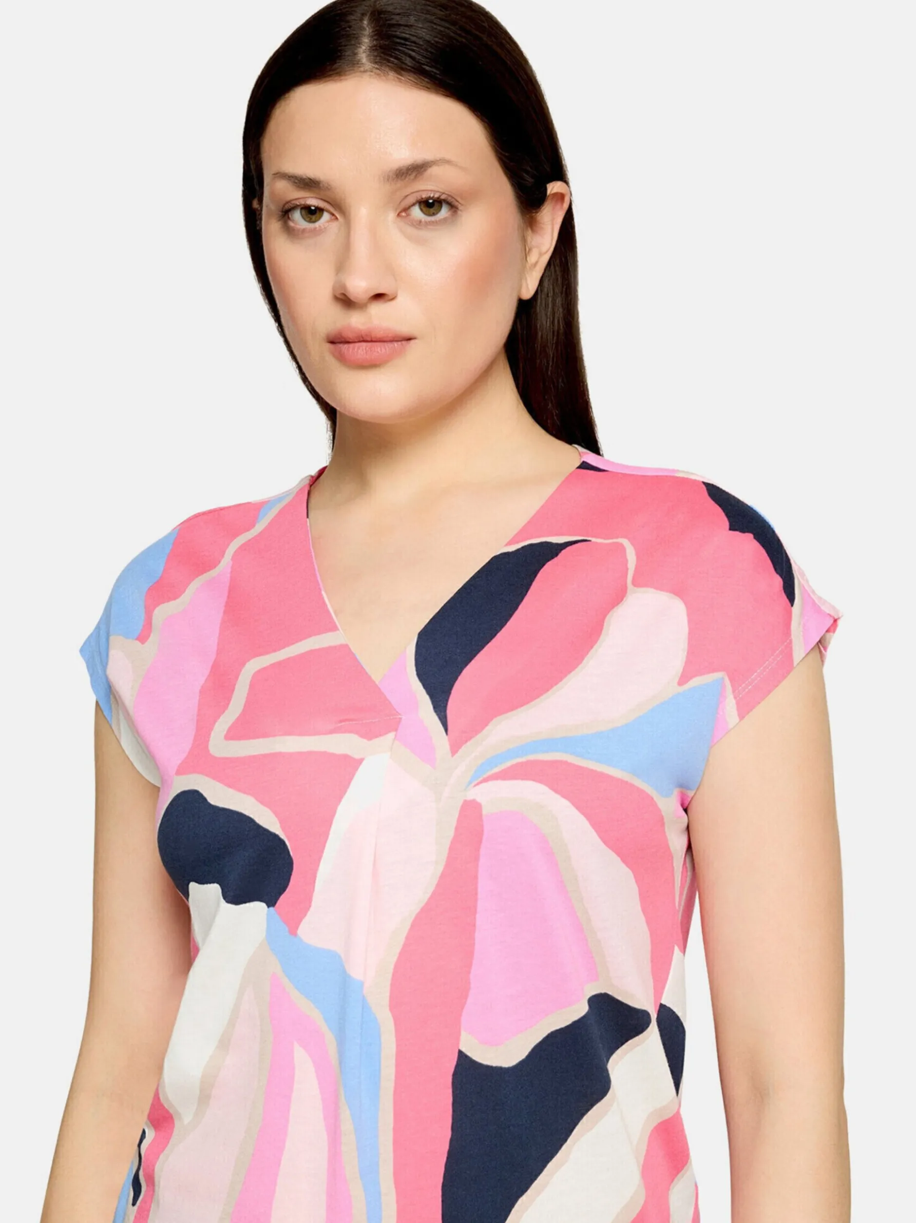 Betty & Co Damen Casual-Shirt in mehrfarbig