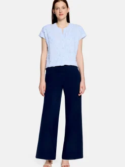 Betty & Co Damen Hemdbluse in hellblau