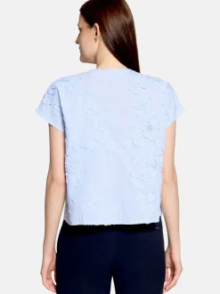 Betty & Co Damen Hemdbluse in hellblau