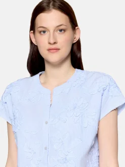 Betty & Co Damen Hemdbluse in hellblau