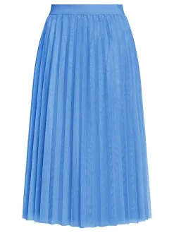 Betty & Co Damen Midirock in hellblau