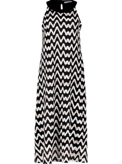 Betty & Co Damen Neckholder Kleid in mehrfarbig schwarz