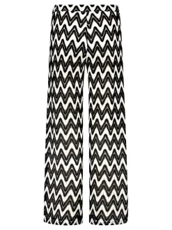 Betty & Co Damen Schlupfhose in schwarz beige