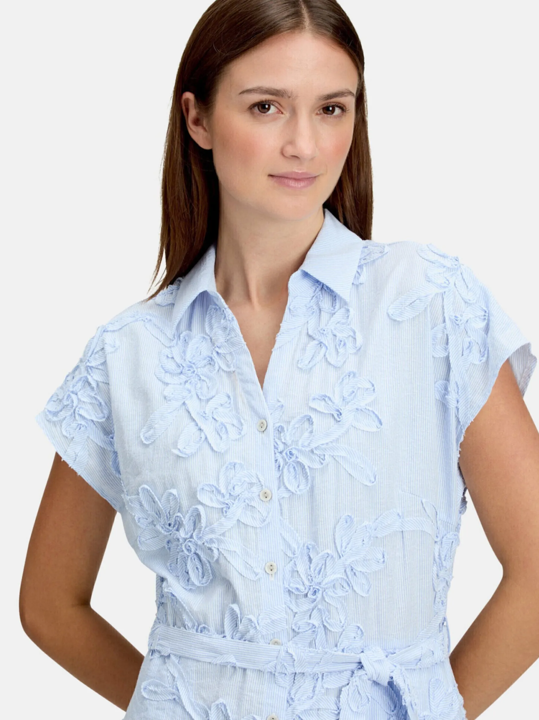 Betty & Co Damen Sommerkleid in hellblau