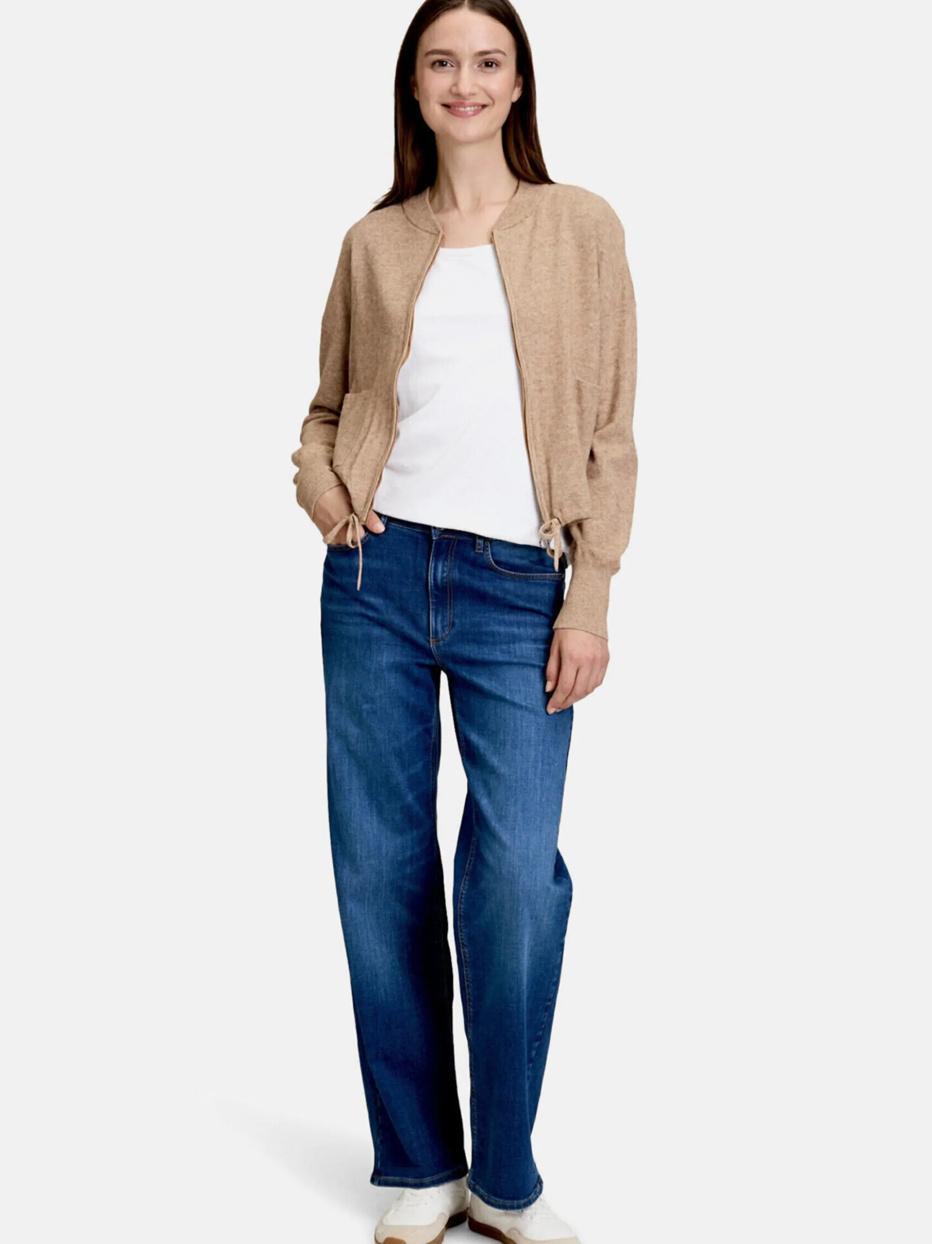 Betty & Co Damen Strick-Cardigan in camel