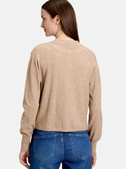 Betty & Co Damen Strick-Cardigan in camel