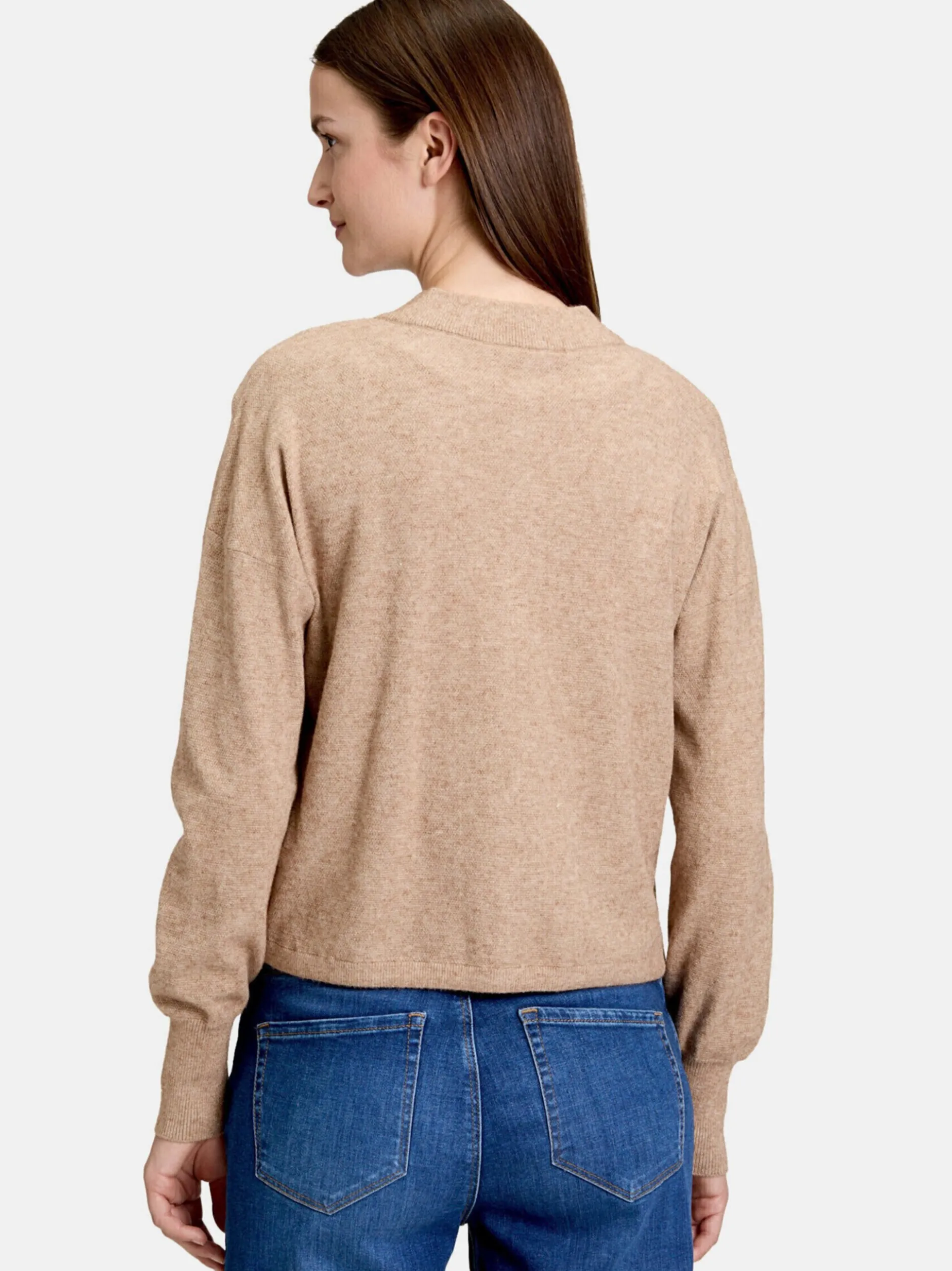 Betty & Co Damen Strick-Cardigan in camel