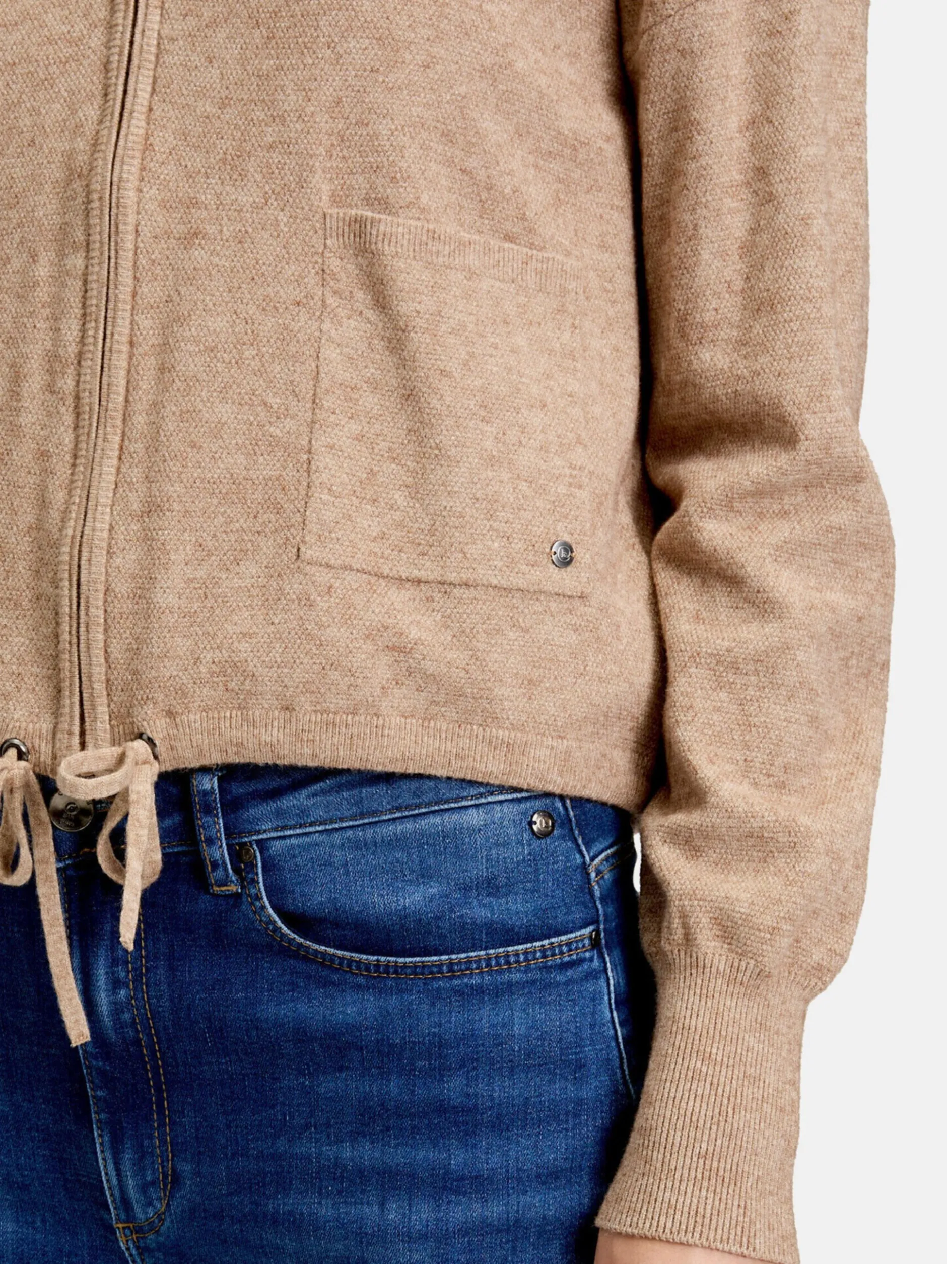 Betty & Co Damen Strick-Cardigan in camel