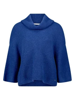 Betty & Co Damen Strickpullover in blau