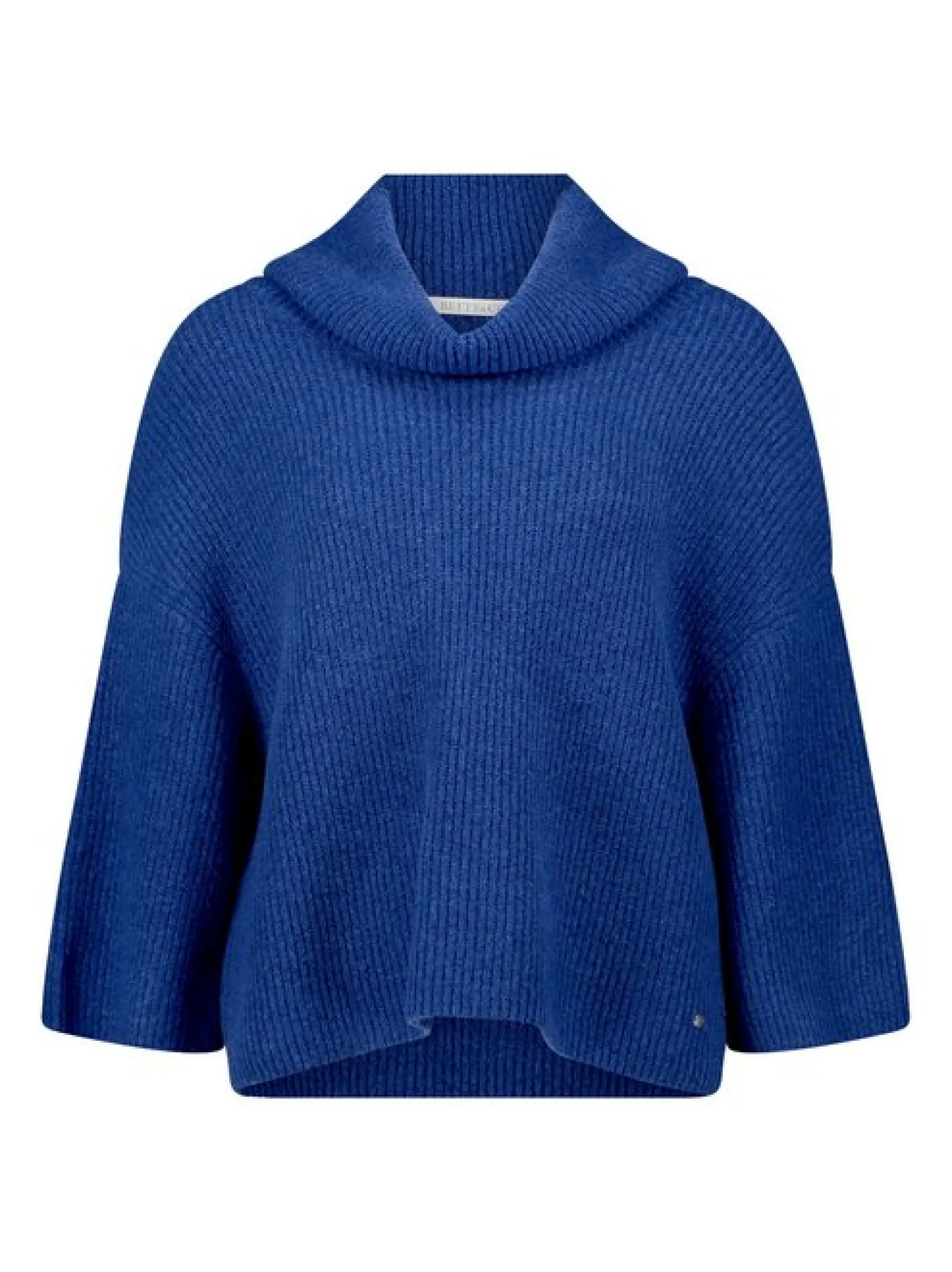 Betty & Co Damen Strickpullover in blau