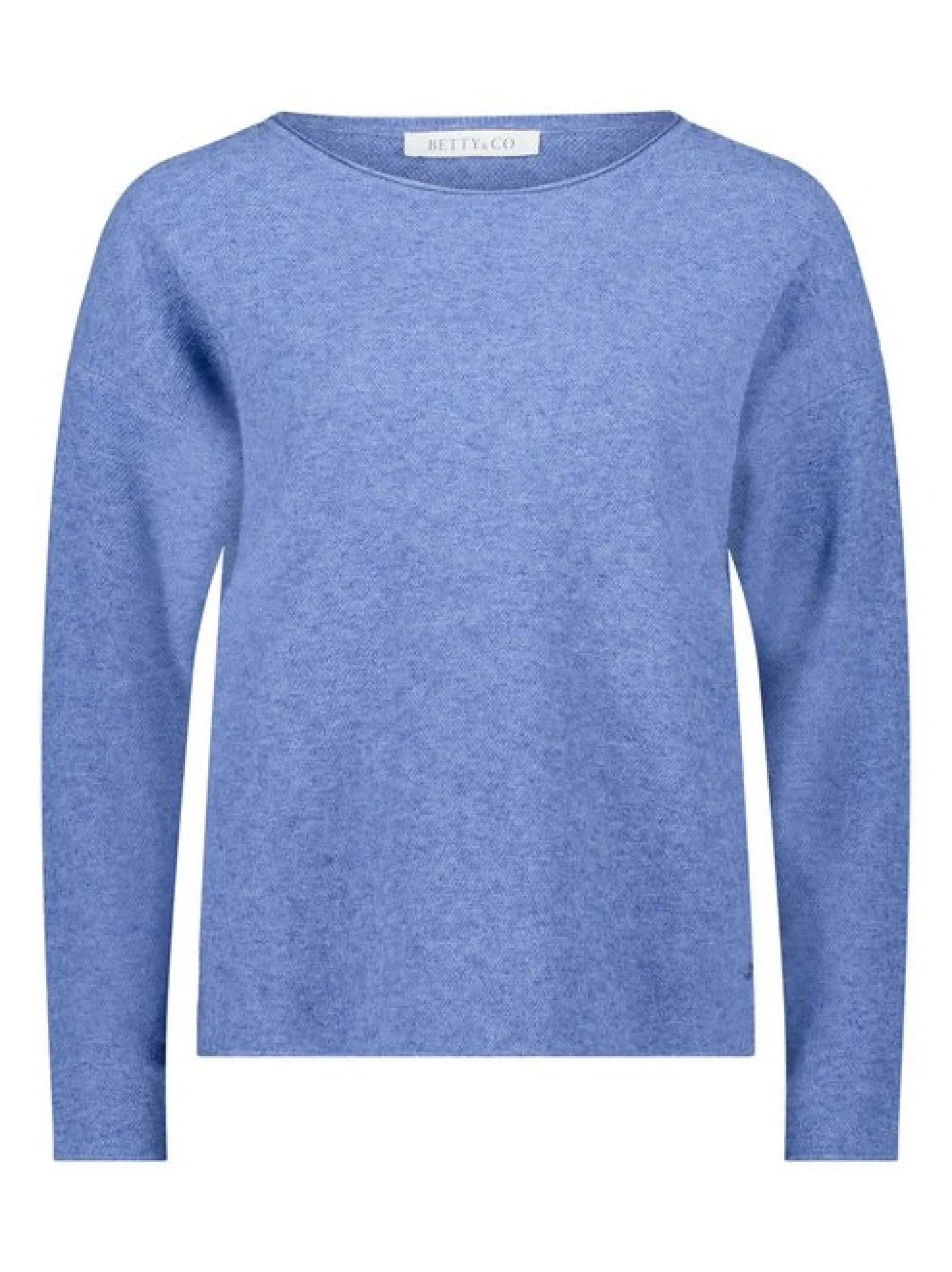 Betty & Co Damen Strickpullover in blau