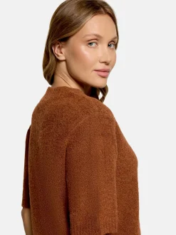 Betty & Co Damen Strickpullover in braun