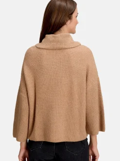 Betty & Co Damen Strickpullover in camel