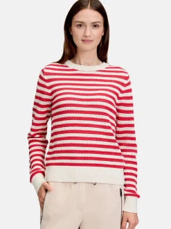 Betty & Co Damen Strickpullover in mehrfarbig