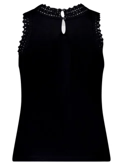 Betty & Co Damen Top in schwarz