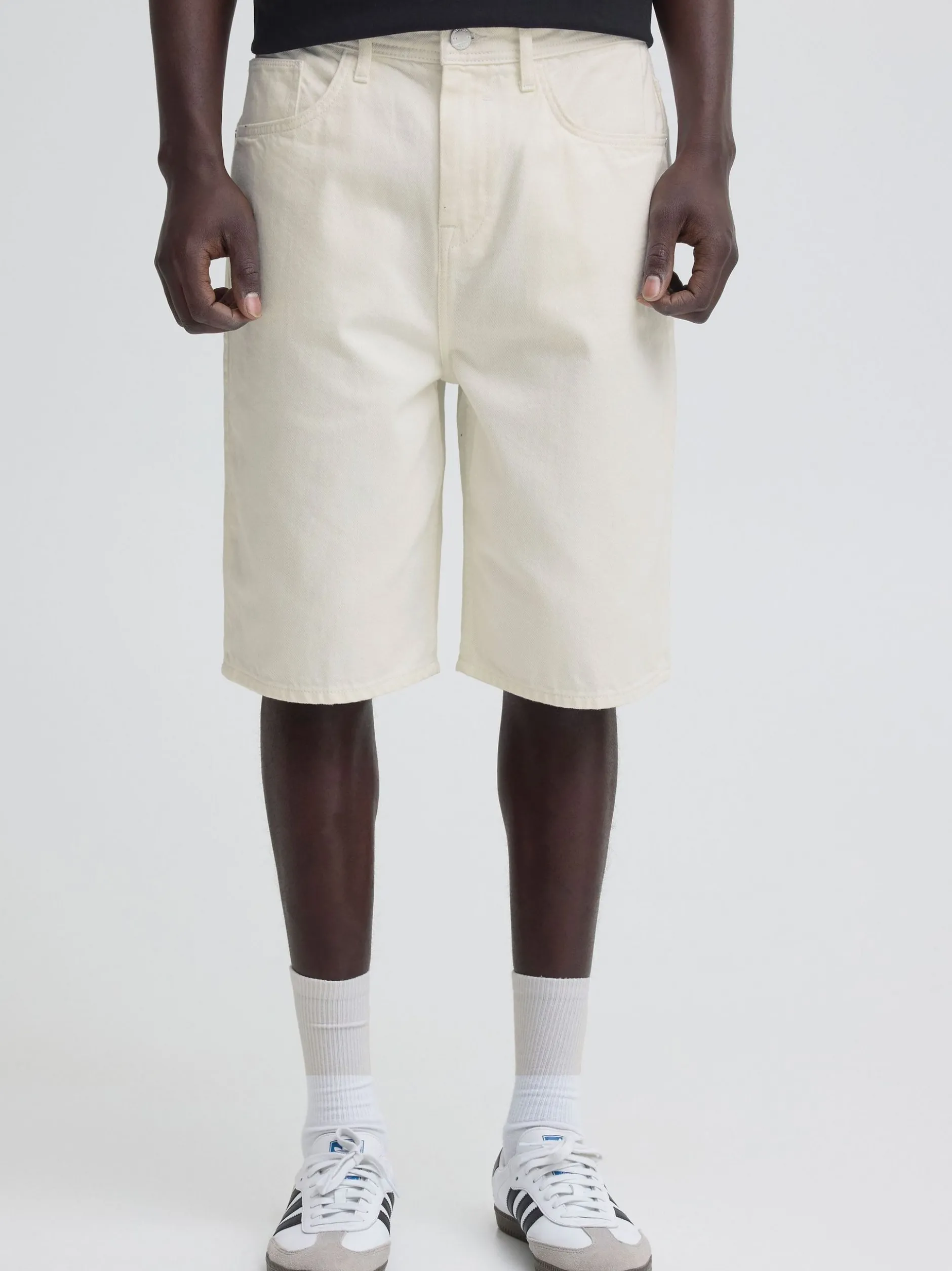 BLEND Herren Bermudas - BHBreeze Loose Fit in weiß